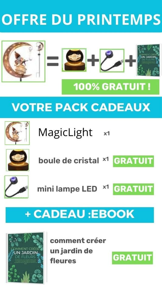 MAGICLIGHT™ Lampe Fée solaire - lumieresfeerique.com